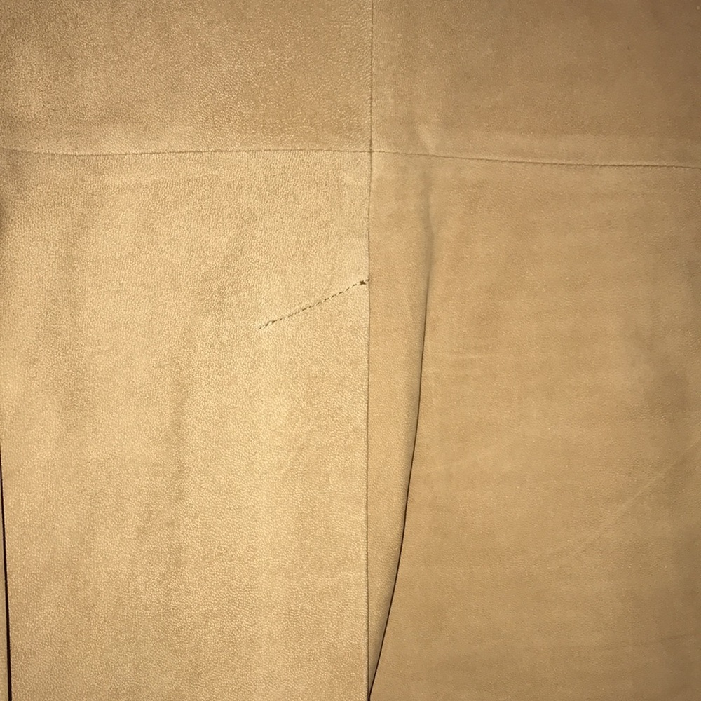 Lauren Ralph Lauren Notch Lapel Suede Hunter Tan Blazer Jacket $798 - Picture 10 of 12